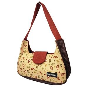 Bag DADDY Paisley Hobo Shoulder Bag Earth Tone Boho Western Peasant Outdoors